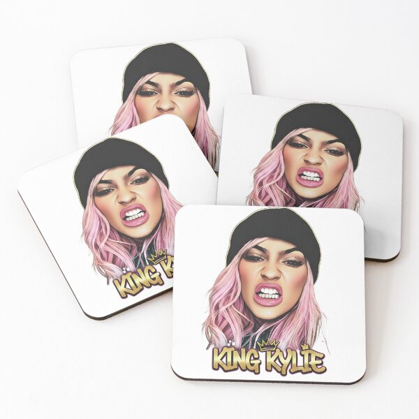 Item preview, King Kylie – Pink Hair Baddie Streetwear Pop Art designed and sold by baddiedezigns.
