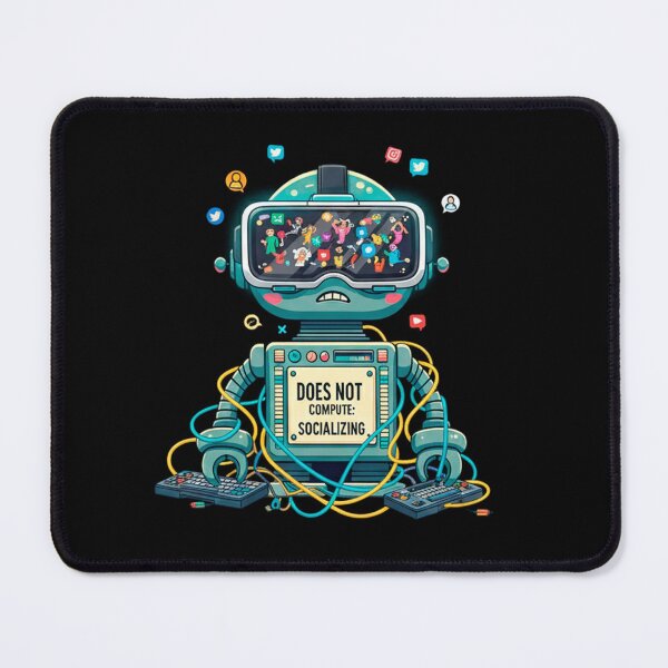Item preview, Copia de Copia de Copia de Robot Antisocial – Does Not Compute: Socializing designed and sold by jolashop.
