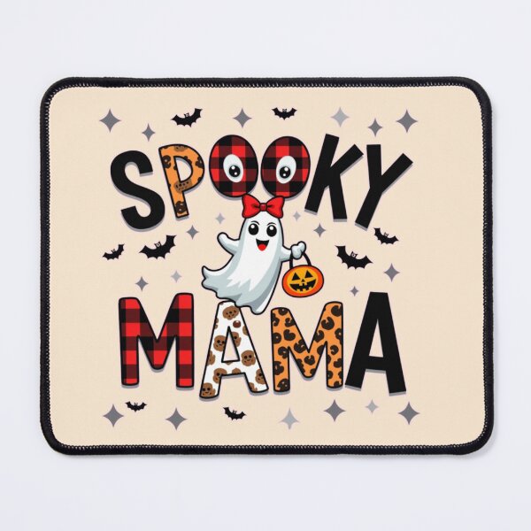 Item preview, Spooky Mama Halloween Ghost Design - Cute Ghost Tee designed and sold by PriyaMagic.