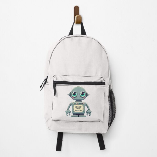Item preview, Retro Antisocial Robot: Does Not Compute designed and sold by jolashop.