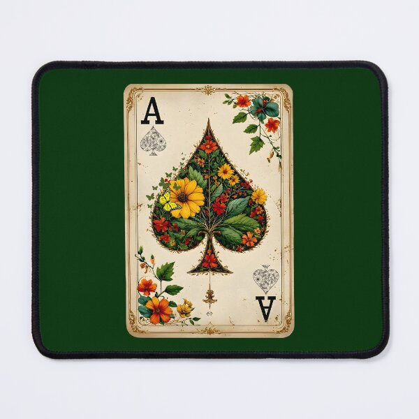 Item preview, Ace of Nature – The Wild Spade of Poker designed and sold by Doodle-Bloom.