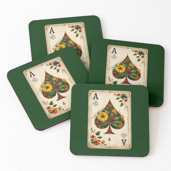 Item preview, Ace of Nature – The Wild Spade of Poker designed and sold by Doodle-Bloom.