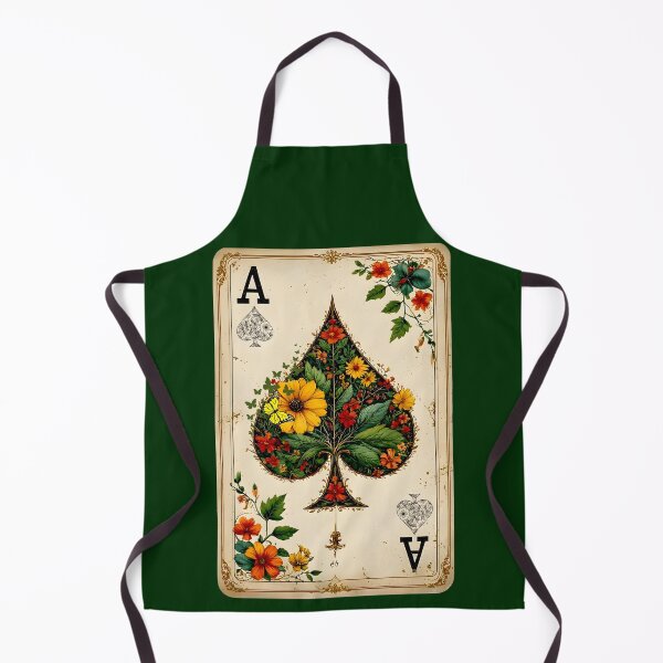 Item preview, Ace of Nature – The Wild Spade of Poker designed and sold by Doodle-Bloom.