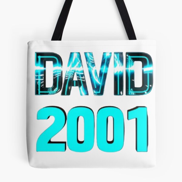 Item preview, David 2001 — Chrome 3D Name Design designed and sold by AlexLineArt.