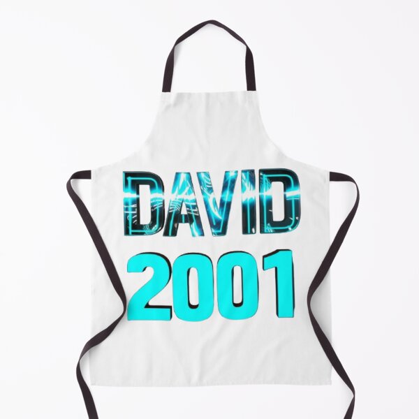 Item preview, David 2001 — Chrome 3D Name Design designed and sold by AlexLineArt.