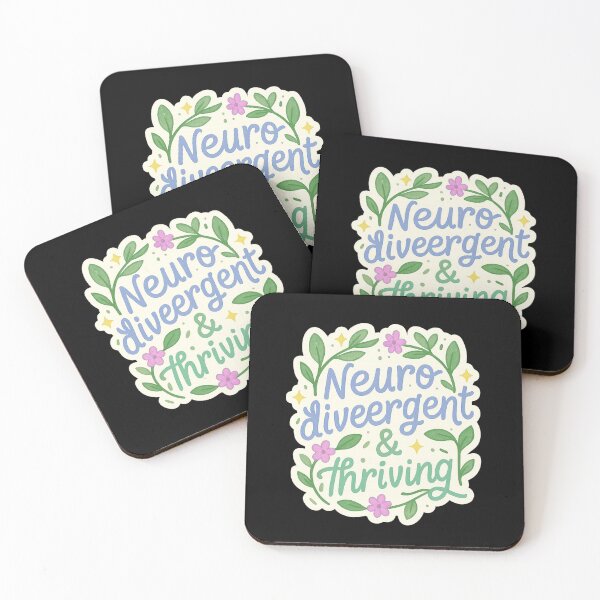 Item preview, Neurodivergent & Thriving – Pastel Affirmation designed and sold by Design_Your_Day.