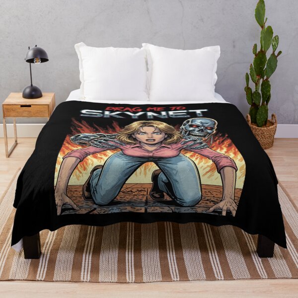 Item preview, Lady Dragged Into Sci-Fi Horror Hell by Machine designed and sold by pixel-overdose.
