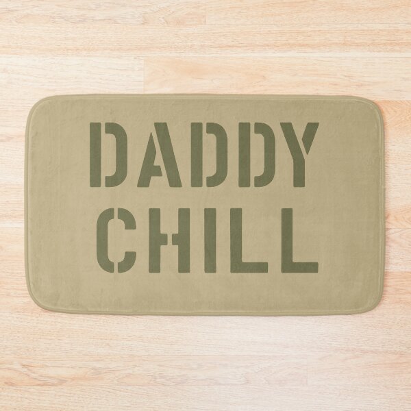 Item preview, Daddy Chill Military Stencil  designed and sold by getpressedshirt.