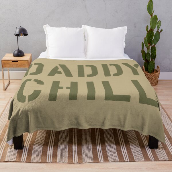 Item preview, Daddy Chill Military Stencil  designed and sold by getpressedshirt.