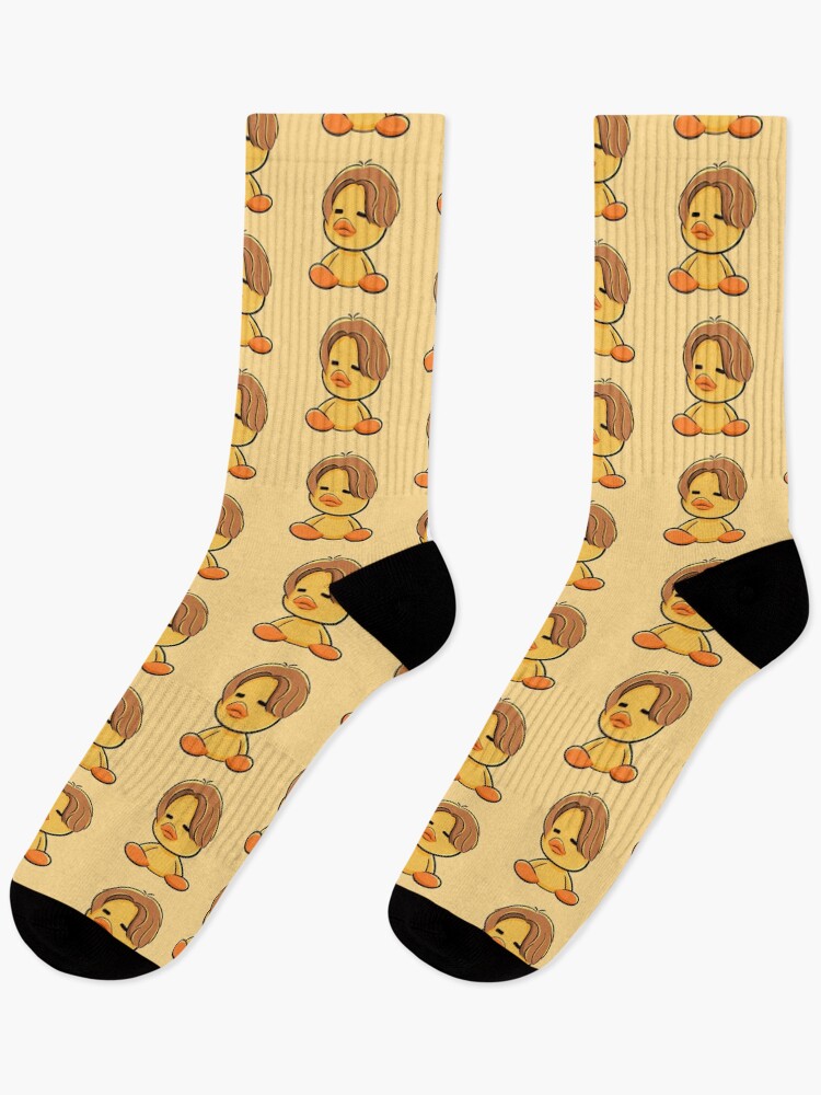 Thumbnail 1 of 5, Socks, Funny Moody Duck Meme designed and sold by Rnaart.