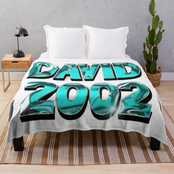 Item preview, David 2002 — Chrome 3D Name Design designed and sold by AlexLineArt.
