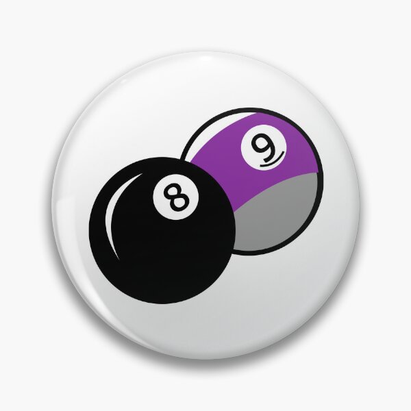 Item preview, Billard Ball Pride Flag Demisexual designed and sold by HarveyHandcraftsandDesigns.