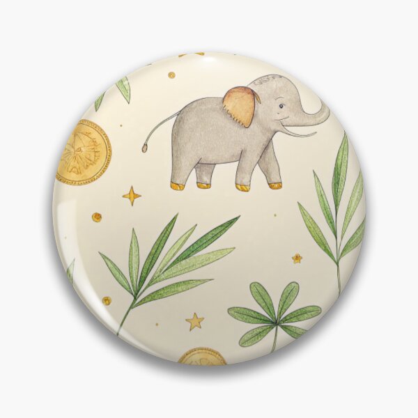 Item preview, Golden coins bamboo leaves , lucky elephants designed and sold by Lucky 777.