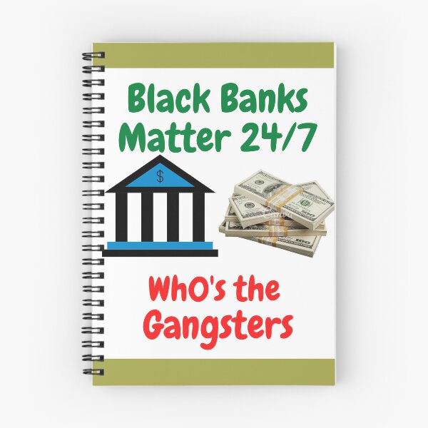 Item preview, Black Banks Matter 24/7 Who's The Gangsters Home & Lifestyle Everyday Essentials  Personal Accessories  Lifestyle Accessories  Home Goods  Decor & Accessories  Gadgets & Gear  Daily Use Items designed and sold by blackbankmatter.