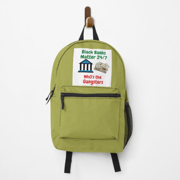 Item preview, Black Banks Matter 24/7 Who's The Gangsters Home & Lifestyle Everyday Essentials Personal Accessories Lifestyle Accessories Home Goods Decor & Accessories Gadgets & Gear Daily Use Items designed and sold by blackbankmatter.
