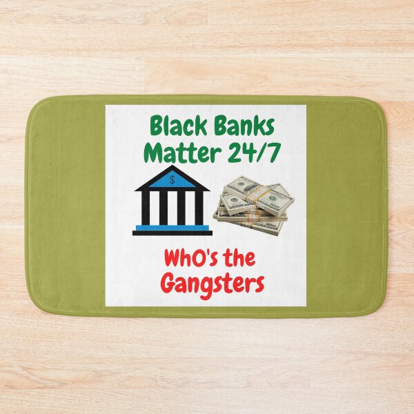 Item preview, Black Banks Matter 24/7 Who's The Gangsters Home & Lifestyle Everyday Essentials  Personal Accessories  Lifestyle Accessories  Home Goods  Decor & Accessories  Gadgets & Gear  Daily Use Items designed and sold by blackbankmatter.