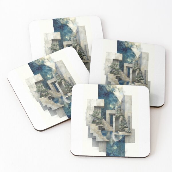 Item preview, Sanctum of Stone and Sky: A Garden Between Structures designed and sold by bloorose.