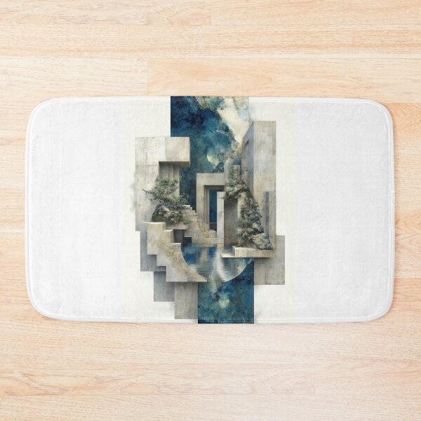 Item preview, Sanctum of Stone and Sky: A Garden Between Structures designed and sold by bloorose.