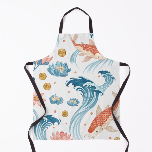 Item preview, Koi fish , lucky waves , lotus blossoms designed and sold by Lucky 777.