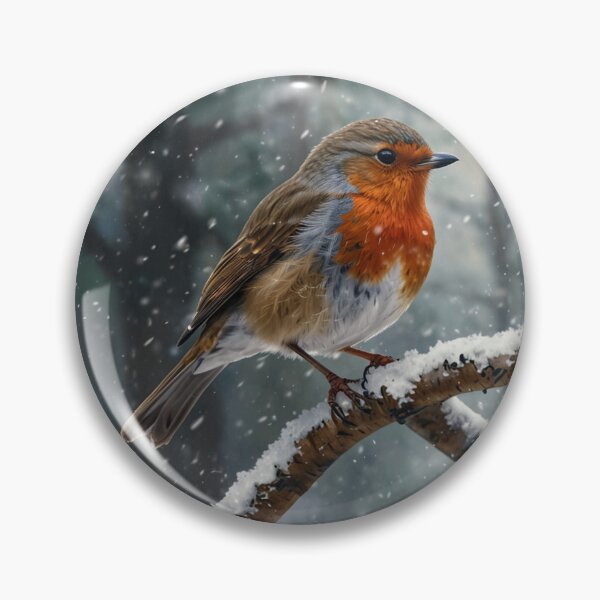 Item preview, Little Bird with Red Scarf designed and sold by PetJoyPrintsCO.