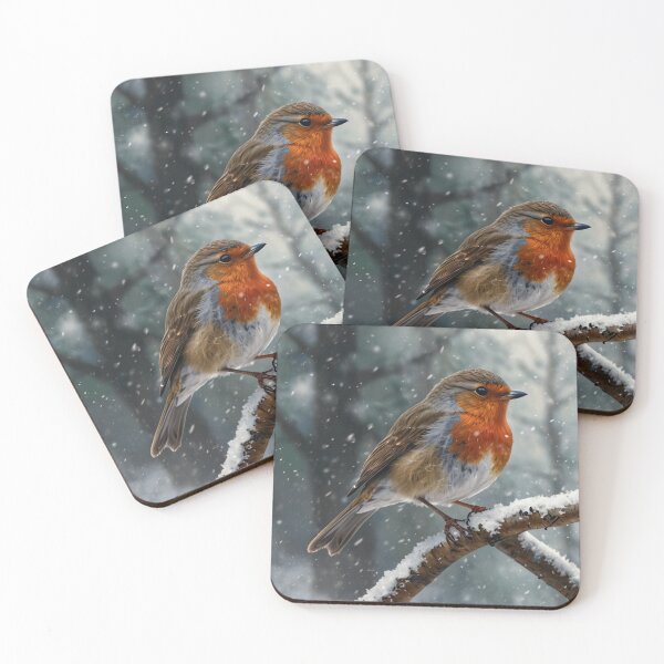 Item preview, Little Bird with Red Scarf designed and sold by PetJoyPrintsCO.