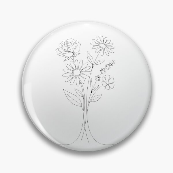 Item preview, Floral Line Art Harmony designed and sold by SofiaJ7.