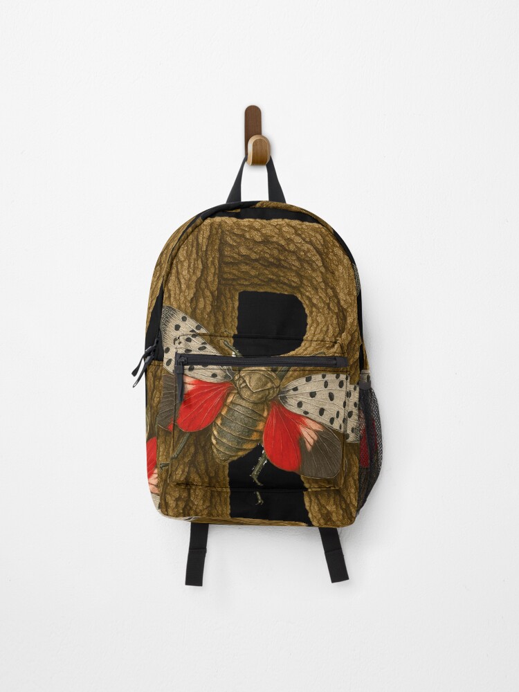 Thumbnail 1 of 3, Backpack, LANTERNFLY LETTER R designed and sold by Art-type.