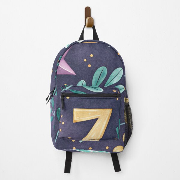 Item preview, Number 7 with crystal gems . designed and sold by Lucky 777.