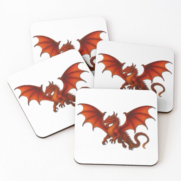 Item preview, Fiery Red Dragon - Epic Fantasy Creature Art in 4K designed and sold by FORYOUOFFICIAL.