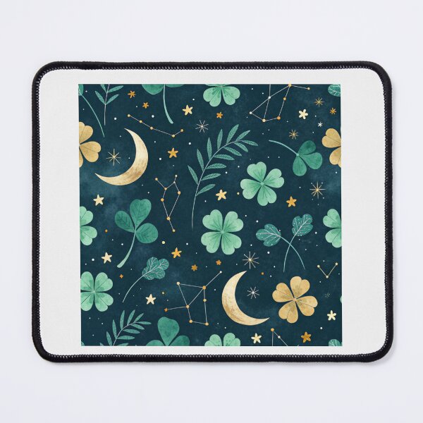 Item preview, Moons , clovers  designed and sold by Lucky 777.