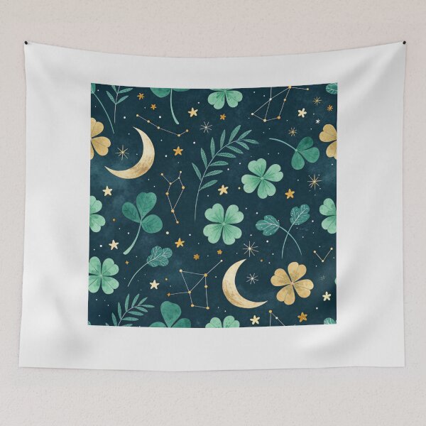 Item preview, Moons , clovers  designed and sold by Lucky 777.