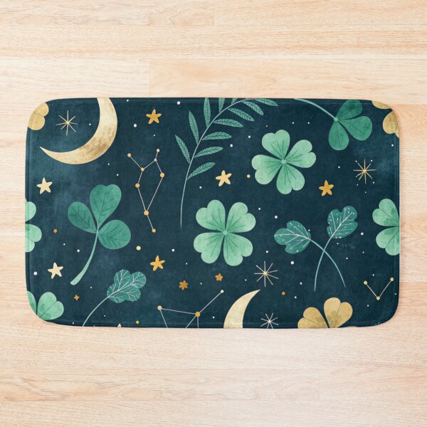 Item preview, Moons , clovers  designed and sold by Lucky 777.