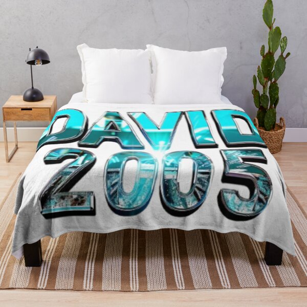Item preview, David 2005 — Chrome 3D Name Design designed and sold by AlexLineArt.
