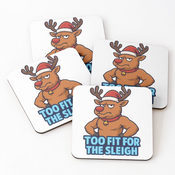 Item preview, TooFitForTheSleigh | WildWakeDesigns designed and sold by wildwakedesigns.