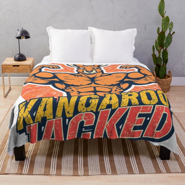 Item preview, Kangaroo Jacked - Funny Gym & Lifting Mascot designed and sold by ShirtHatch.