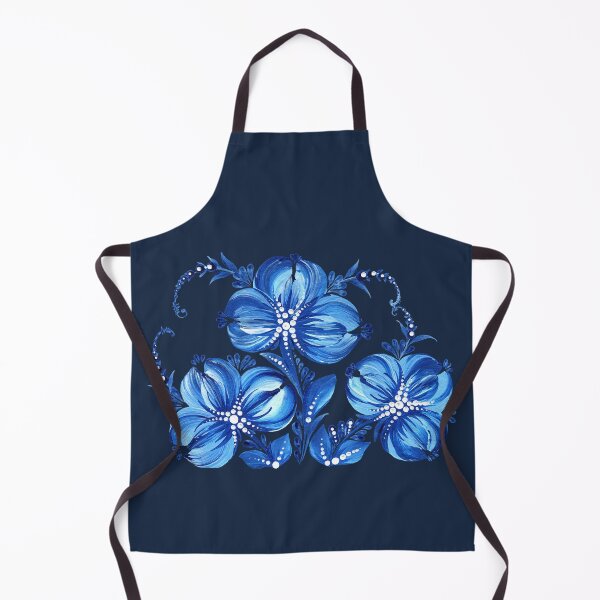 Item preview, Blue flowers Ukrainian art Petrykivka art, Ukrainian flowers, a bouquet of blue flowers  designed and sold by Sunflower-7.