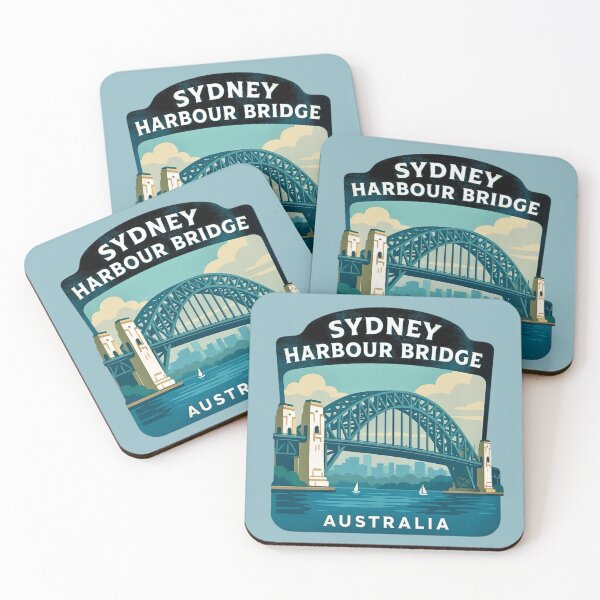 Item preview, Sydney Harbour Bridge - Australia designed and sold by Myra365Art.