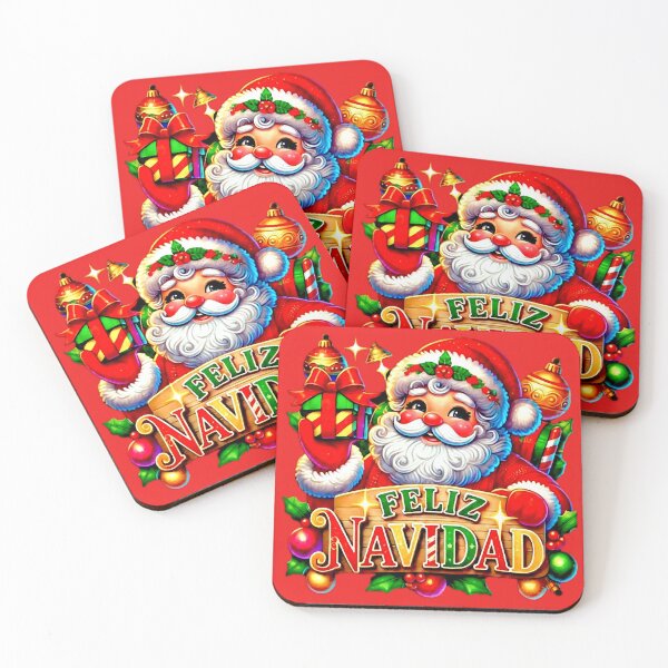 Artikelvorschau, Feliz Navidad Santa entworfen und verkauft von ViaARTfactory.