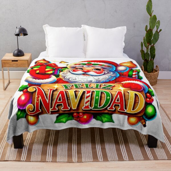 Item preview, Feliz Navidad Santa designed and sold by ViaARTfactory.