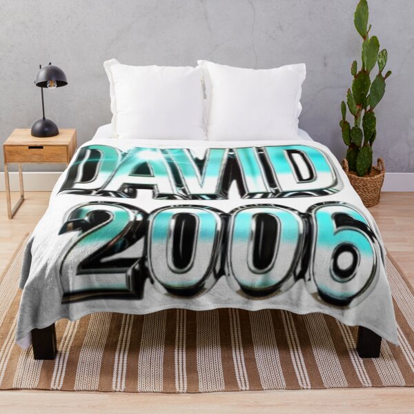 Item preview, David 2006 — Chrome 3D Name Design designed and sold by AlexLineArt.