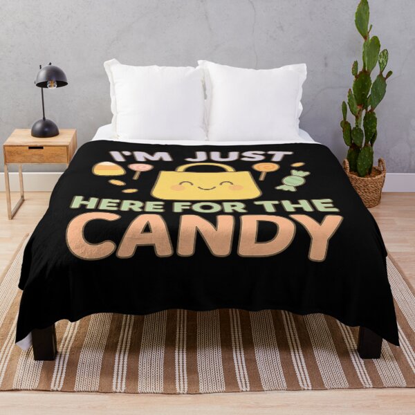 Item preview, I’m Just Here for the Candy – Cute Kawaii Halloween Design designed and sold by AddictiveDesign.