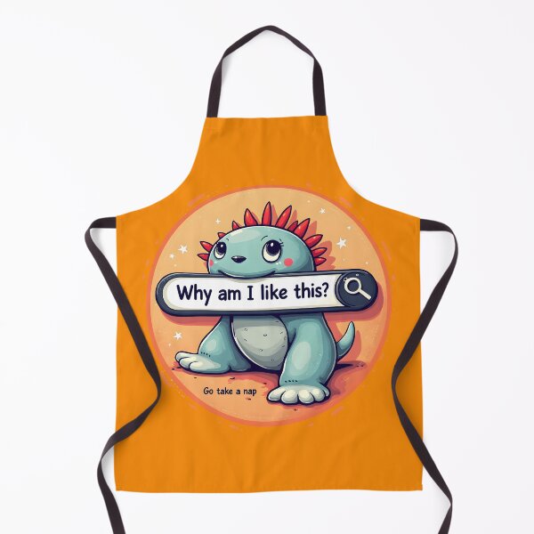 Item preview, A Dinosaur searching Why am I like this? designed and sold by BDLdesigns.