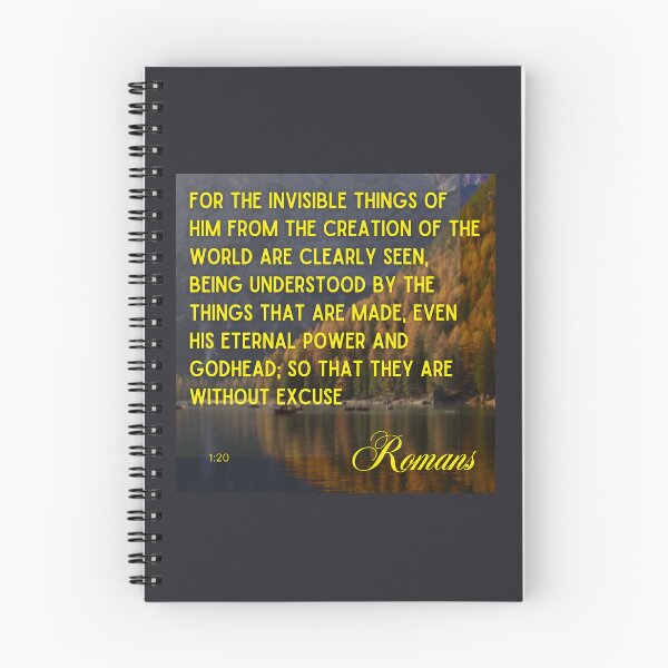 Item preview, Romans 1:20 designed and sold by Undonemadenew.