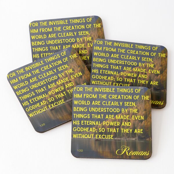 Item preview, Romans 1:20 designed and sold by Undonemadenew.