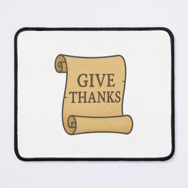 Item preview, Give Thanks Scroll Illustration designed and sold by Vendeloc.
