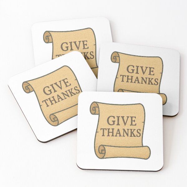 Item preview, Give Thanks Scroll Illustration designed and sold by Vendeloc.