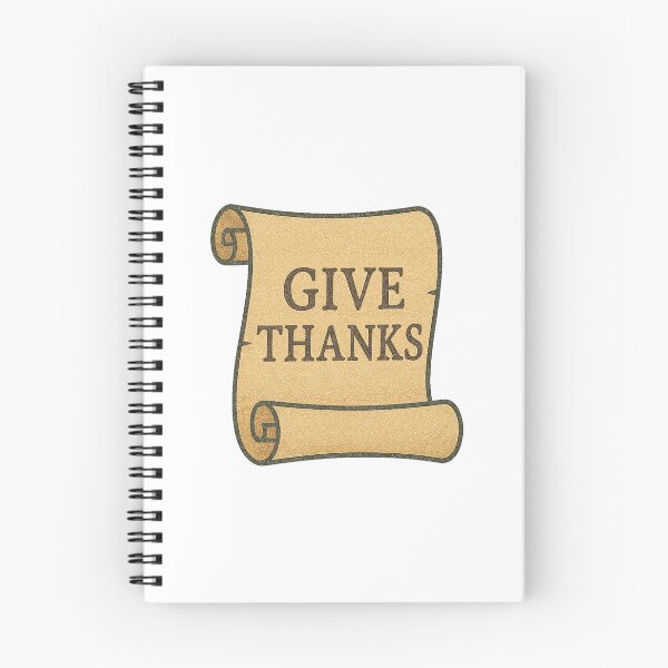 Item preview, Give Thanks Scroll Illustration designed and sold by Vendeloc.