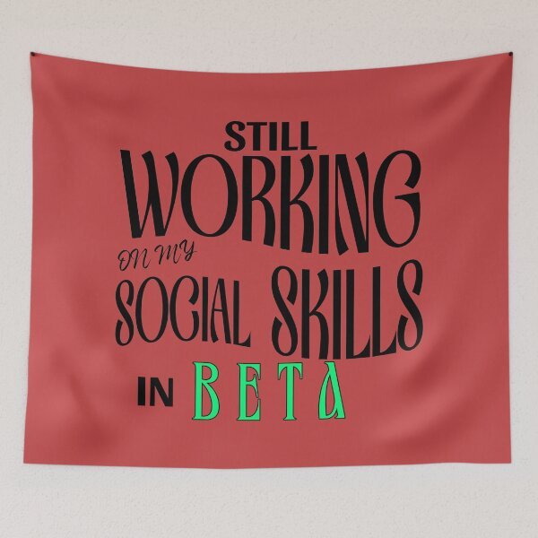 Item preview, Social Skills in Beta designed and sold by DitasGabs.