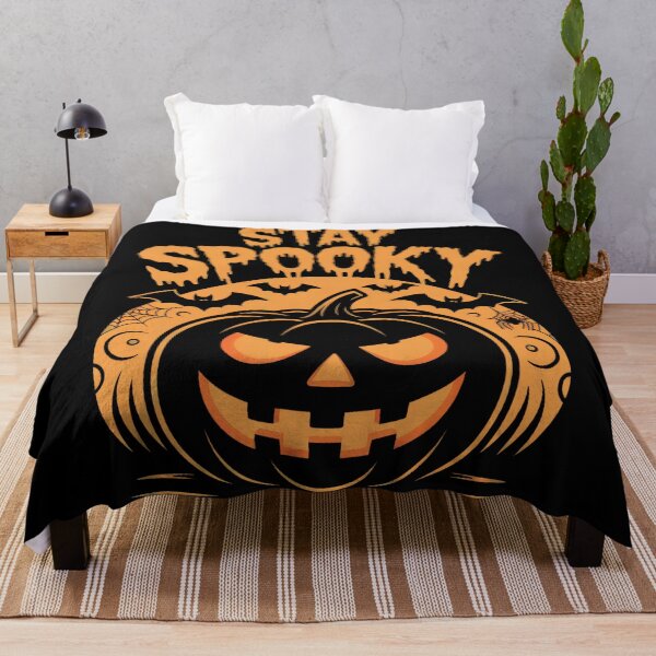 Item preview, Stay Spooky – Funny Halloween Pumpkin Design designed and sold by SoftStyleStudio ⭐⭐⭐.