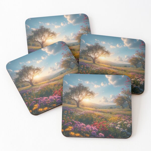 Item preview, "Horizonte em Flores: O Abraço Dourado da Natureza" designed and sold by Gina84.